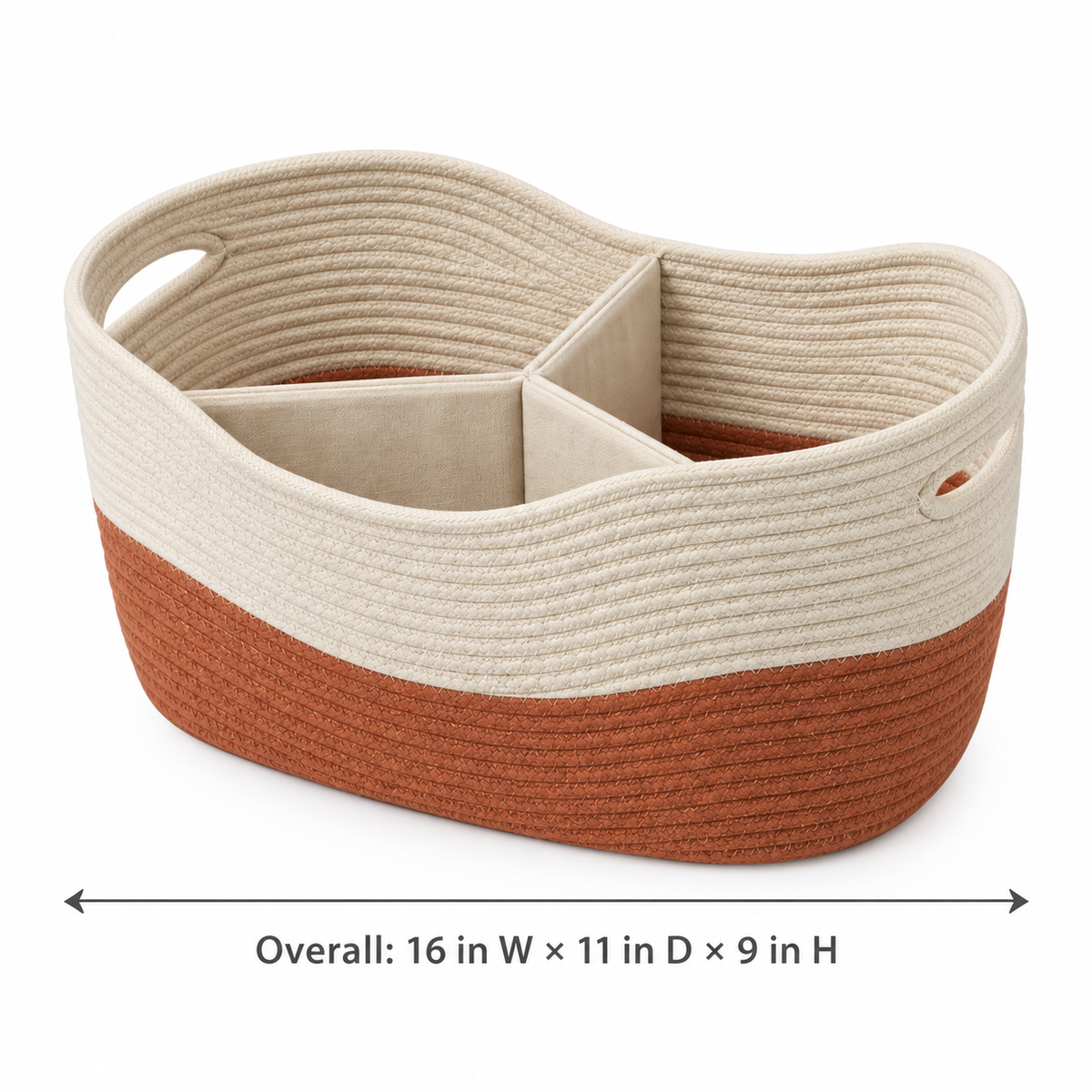 CurveNest Divided Basket