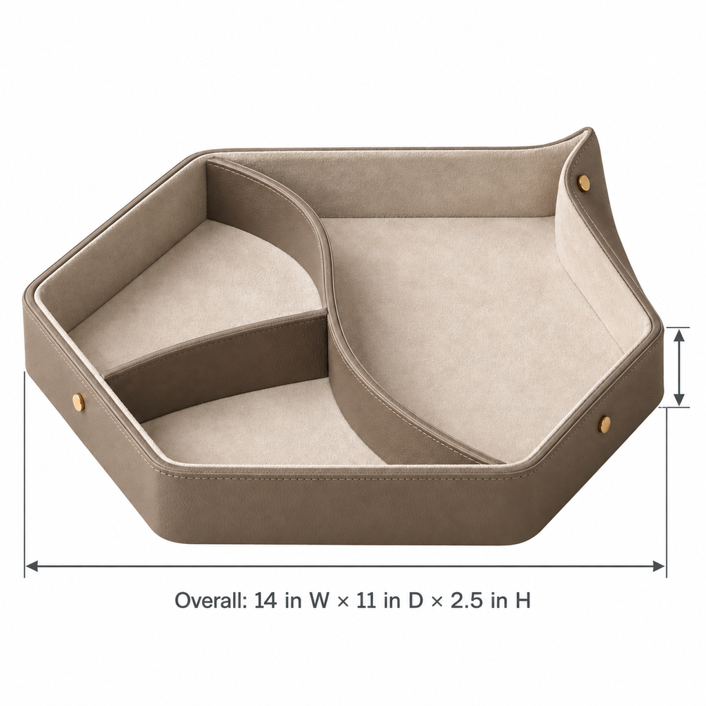 ArcFold Entryway Catchall Tray